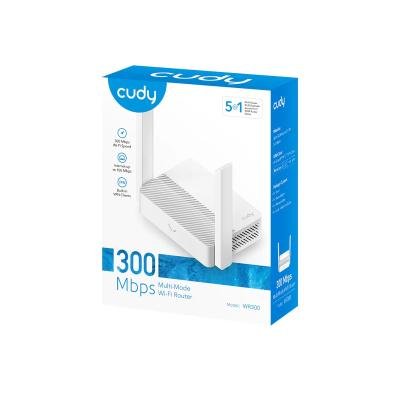 Cudy 300Mbps Multi-Mode Wi-fi Router WR300