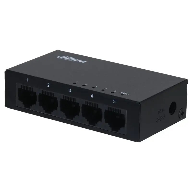 Dahua DH-PFS3005-5GT Unmanaged Desktop Switch 5 Ports 10/100/1000Mbps